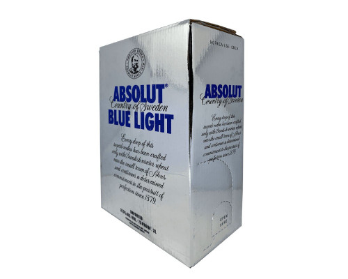 Водка Абсолют (Absolut Blue Light) 3 литра