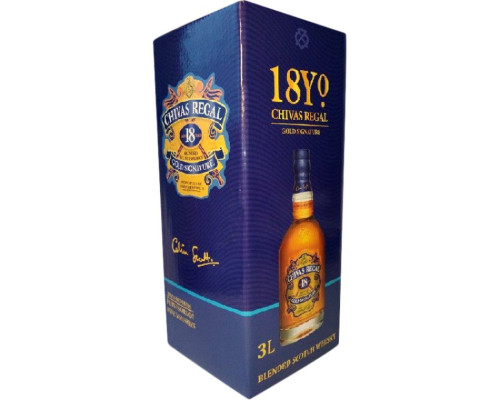 Виски Чивас Ригал 18 лет (Chivas Regal 18 y.o) 3 литра