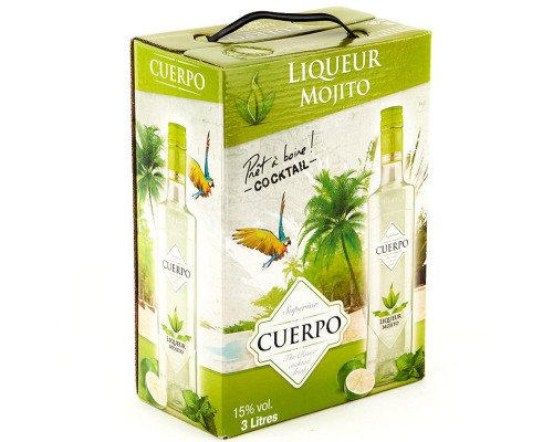 Коктейль Мохито (Cuerpo Mojito) 3 литра