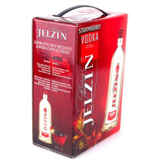 Водка Ельцин Клубника (Jelzin Strawberry) 3 литра