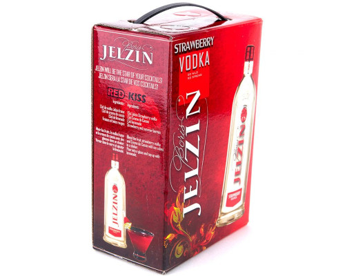 Водка Ельцин Клубника (Jelzin Strawberry) 3 литра Водка Ельцин Клубника (Jelzin Strawberry) 3 литра
