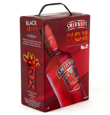 Водка Смирнов Клюква (Smirnoff Redberry) 3 литра