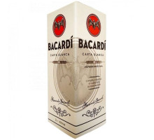 Ром Бакарди белый  (Bacardi Carta Blanca) 2 литра